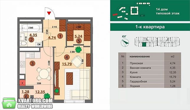 Sell 1-room apartment. Киев, Юнацкая — photo 3