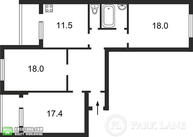 Sell 3-room apartment. Киев, Урловская — photo 5