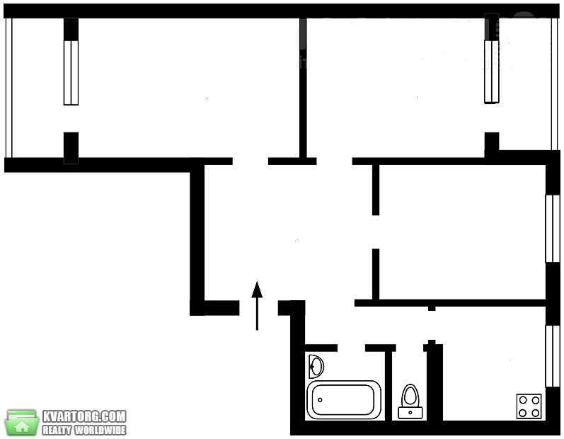 Sell 3-room apartment. Киев,  Героев Севастополя — photo 1