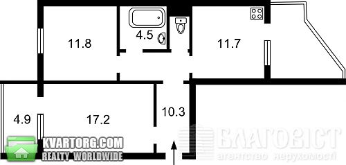 Sell 2-room apartment. Киев, Драгоманова — photo 9