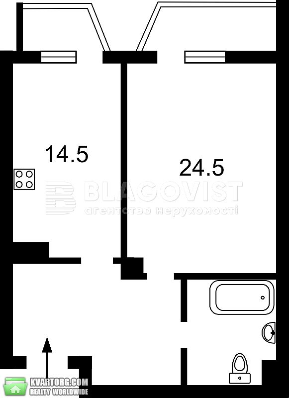 Sell 2-room apartment. Киев,  Ломоносова — photo 4
