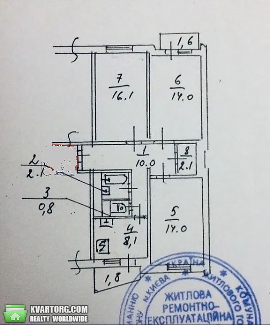 Sell 3-room apartment. Киев,  Радужная — photo 6