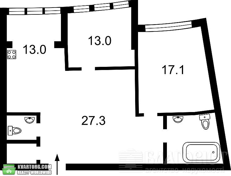 Sell 3-room apartment. Киев,  Эрнста — photo 3