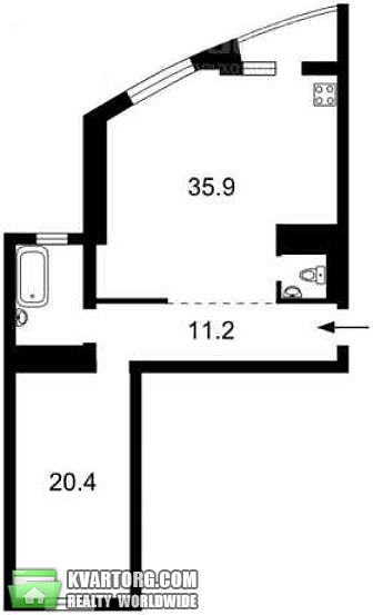 Sell 2-room apartment. Киев,  Миропольская — photo 8