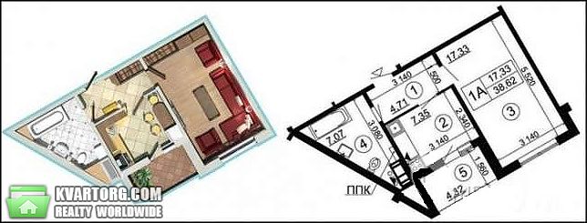 Sell 1-room apartment. Киев,  Ломоносова — photo 2