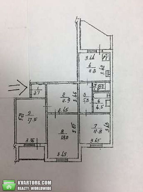 Sell 3-room apartment. Киев,  Григоренко пр — photo 9
