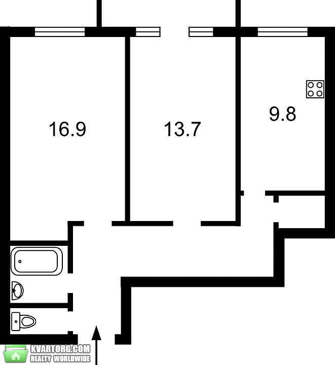 Sell 2-room apartment. Киев,  Институтская — photo 4