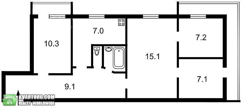 Sell 4-room apartment. Киев,  Правды пр — photo 9