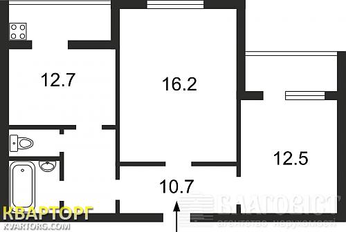 Sell 2-room apartment. Киев,  Курбаса — photo 2
