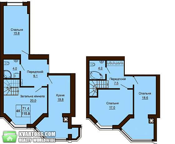 Sell 4-room apartment. Киев,  Большая Окружная — photo 1