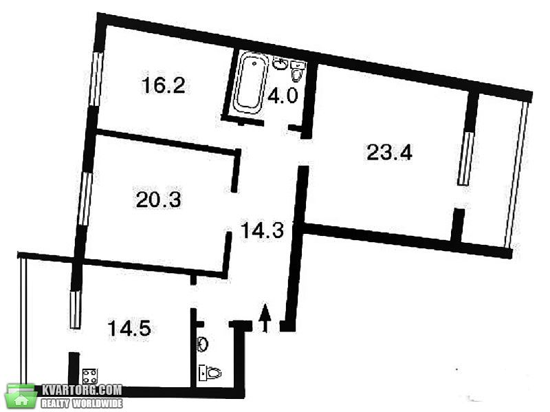 Sell 3-room apartment. Киев,  Ахматовой — photo 10