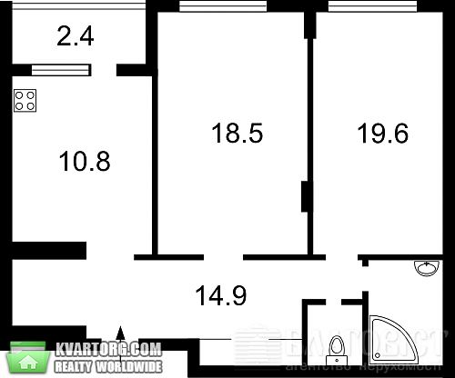 Sell 2-room apartment. Киев, Туманяна — photo 2