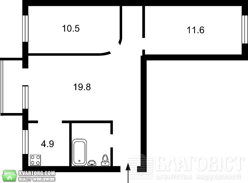 Sell 3-room apartment. Киев, Копыловская — photo 10