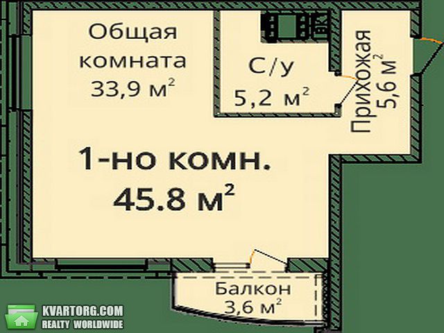 Sell 1-room apartment. Одесса,  Гагарина пр — photo 2