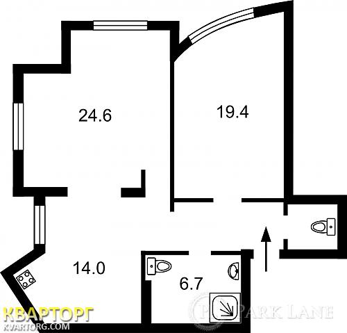 Sell 2-room apartment. Киев,  Героев Сталинграда пр — photo 2
