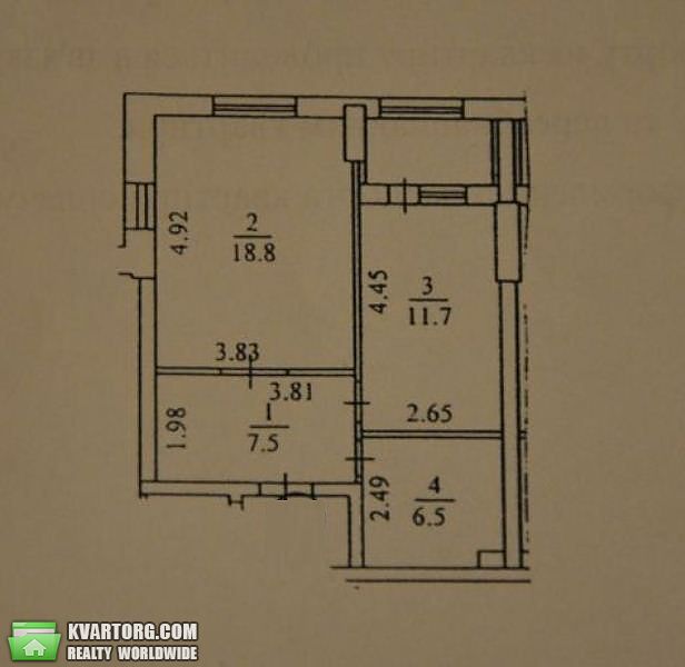 Sell 1-room apartment. Киев,  Чаадаева — photo 4