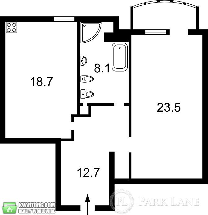 Sell 1-room apartment. Киев,  Златоустовская — photo 2