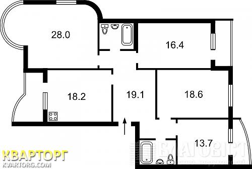 Sell 4-room apartment. Киев, Освиты — photo 2
