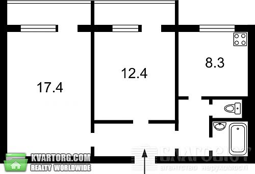 Sell 2-room apartment. Киев, Ахматовой — photo 2