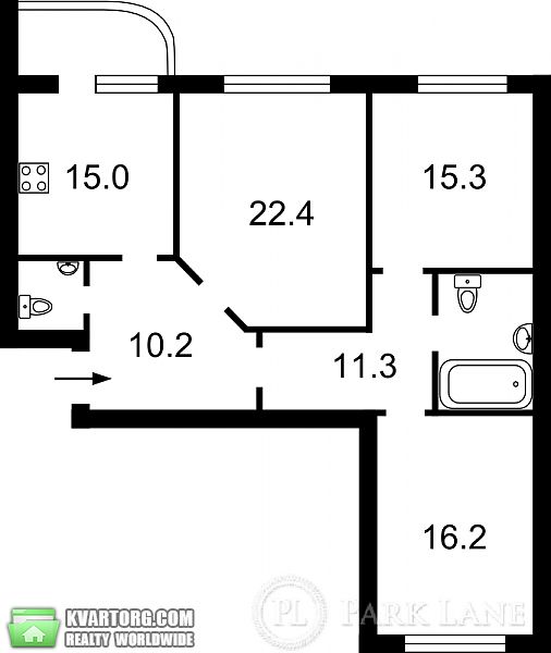 Sell 3-room apartment. Киев, Пчілки Олени — photo 5