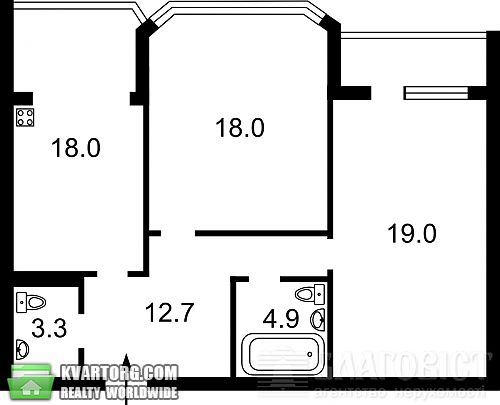 Sell 2-room apartment. Киев, Чавдар — photo 9