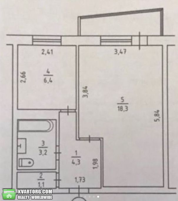 Sell 1-room apartment. Киев,  Правды пр — photo 3