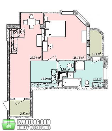 Rent out 2-room apartment. Киев, Механизаторов — photo 10