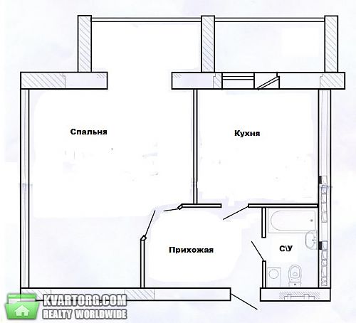 Sell 1-room apartment. Киев, Зодчих — photo 5