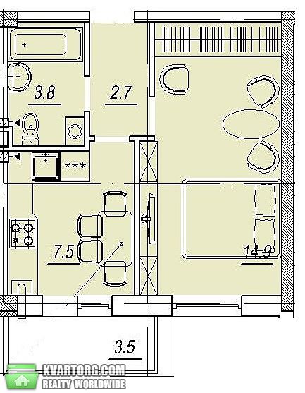 Sell 1-room apartment. Одесса, Люстдорфская дорога — photo 2