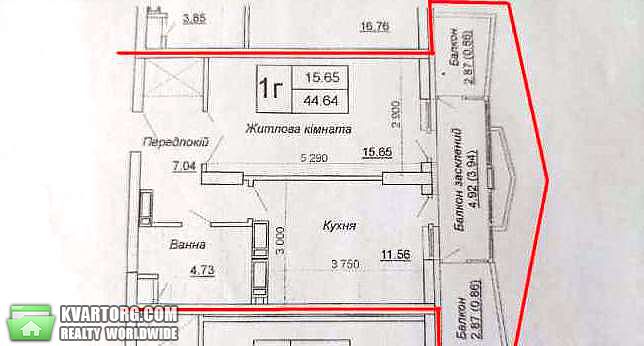 Sell 1-room apartment. Киев,  Донца — photo 4
