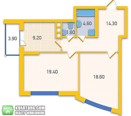 Sell 2-room apartment. Киев,  Никольско-Слободская — photo 3