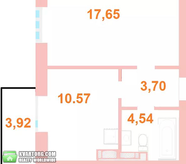 Sell 1-room apartment. Киев,  Бориспольская — photo 3