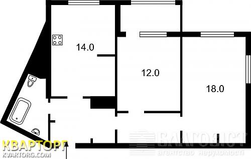 Sell 2-room apartment. Киев,  Григоренко пр — photo 2