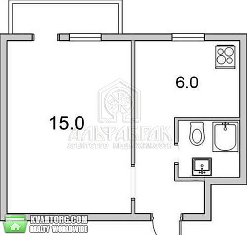 Sell 1-room apartment. Киев,  Харьковское шоссе — photo 8