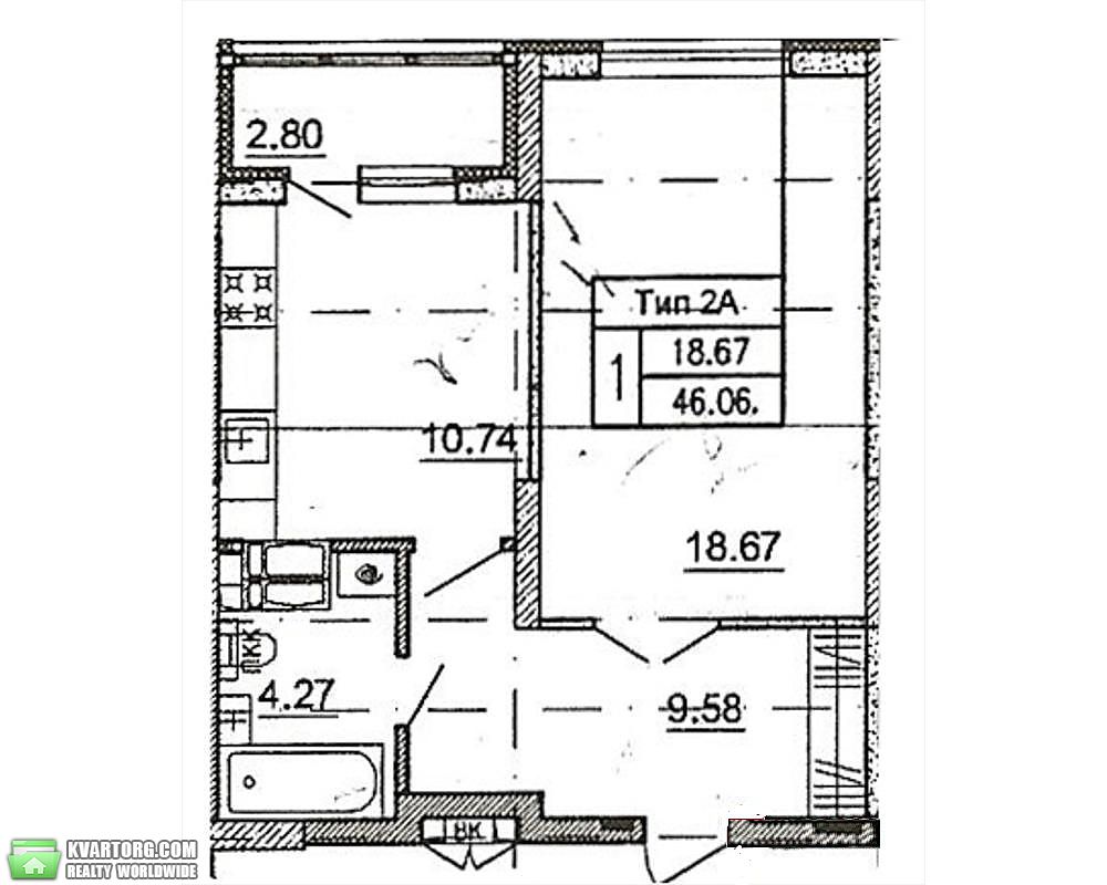Sell 1-room apartment. Киев,  Краковская — photo 3