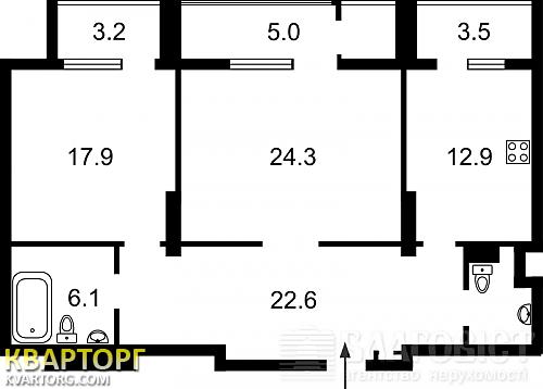 Sell 2-room apartment. Киев,  Щорса — photo 2
