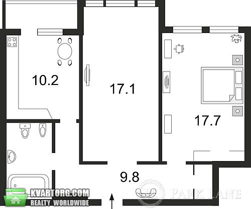 Sell 2-room apartment. Киев,  Паньковская — photo 9