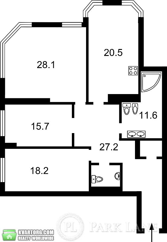 Sell 3-room apartment. Киев,  Антонова — photo 2