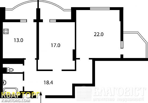 Sell 2-room apartment. Киев, Науки пр — photo 9