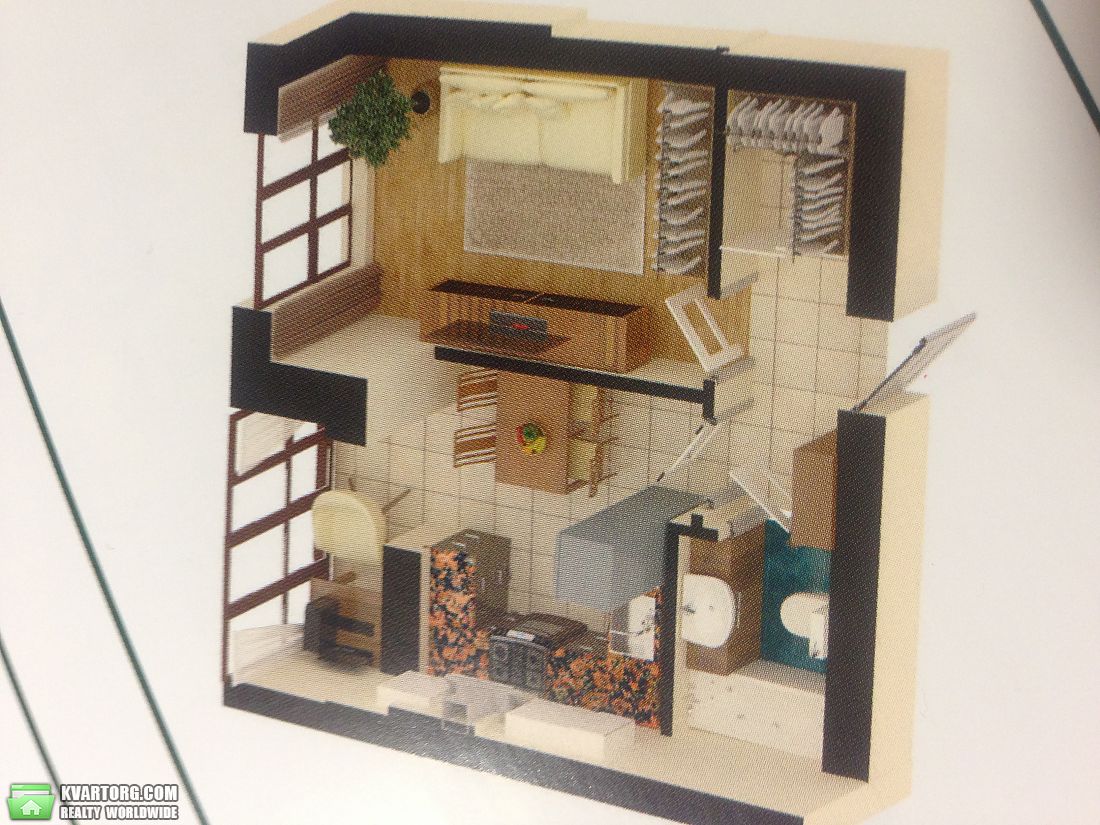 Sell 1-room apartment. Киев,  Радистов — photo 8