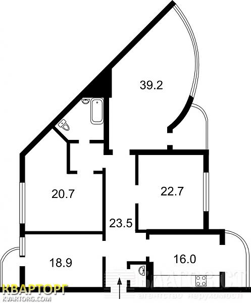 Sell 4-room apartment. Киев,  40-летия Октября просп — photo 2