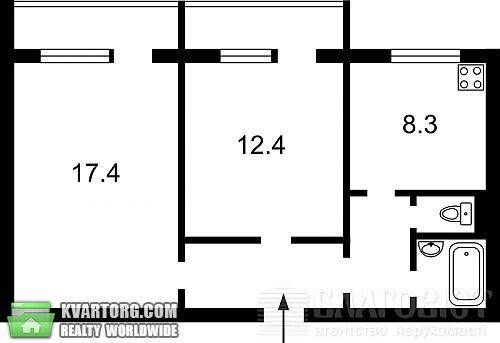 Sell 2-room apartment. Киев,  Ахматовой — photo 2