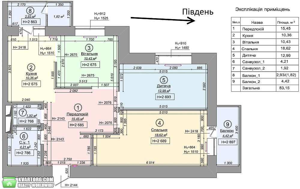 Sell 3-room apartment. Киев, Гарматная — photo 8
