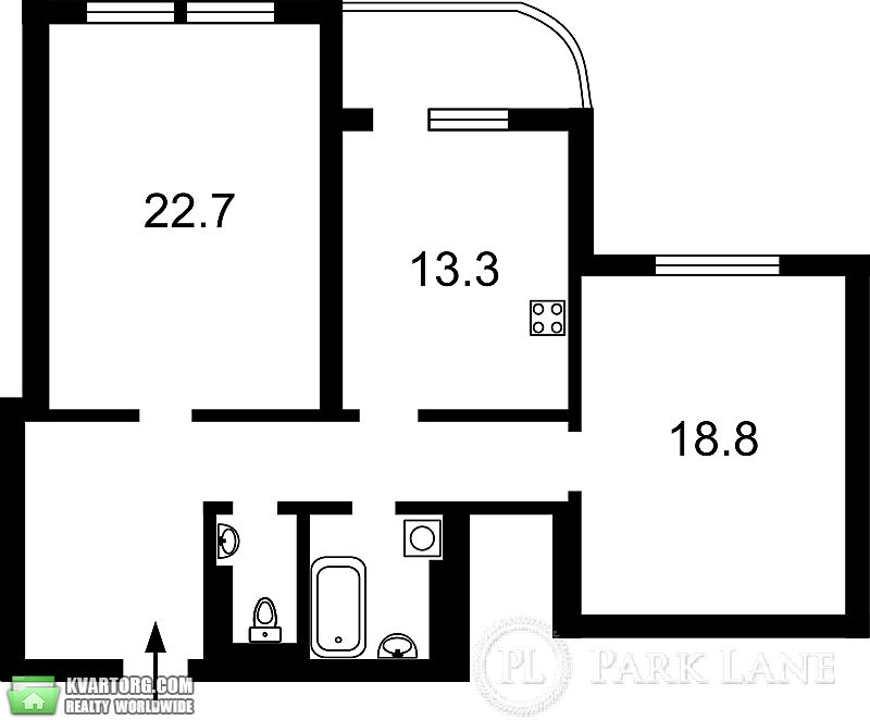 Sell 2-room apartment. Киев, Ахматовой — photo 5