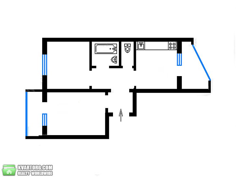 Sell 2-room apartment. Киев,  Радунская — photo 2