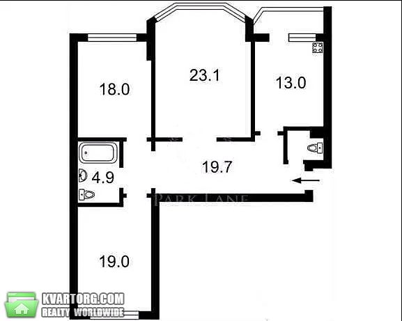 Sell 3-room apartment. Киев,  Градинская — photo 9