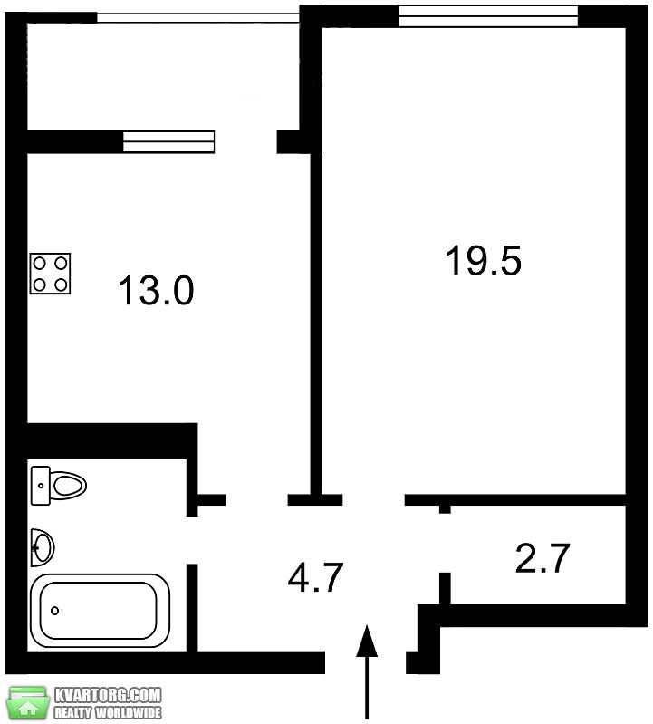 Sell 1-room apartment. Киев,  Краснозвездный пр — photo 7