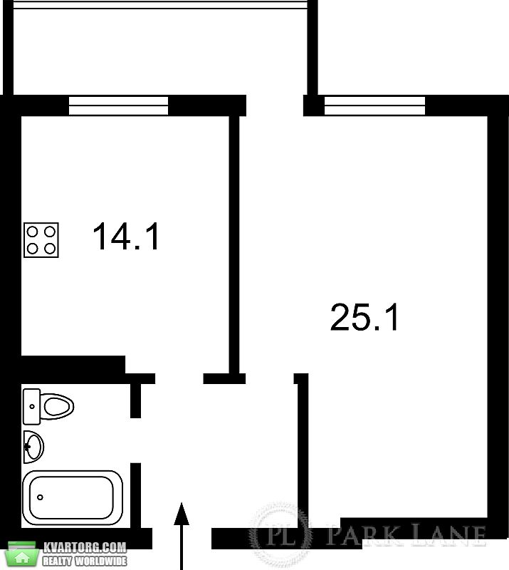 Sell 1-room apartment. Киев,  Ревуцкого — photo 7