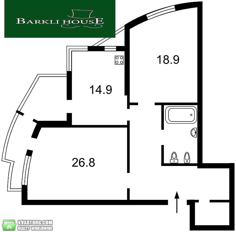 Rent out 2-room apartment. Киев,  Леси Украинки бул — photo 9