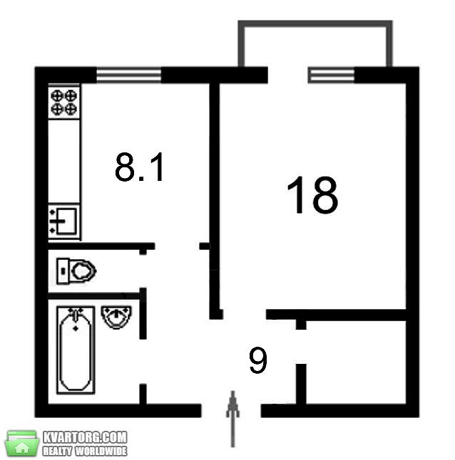 Sell 1-room apartment. Киев,  Микитенко — photo 1